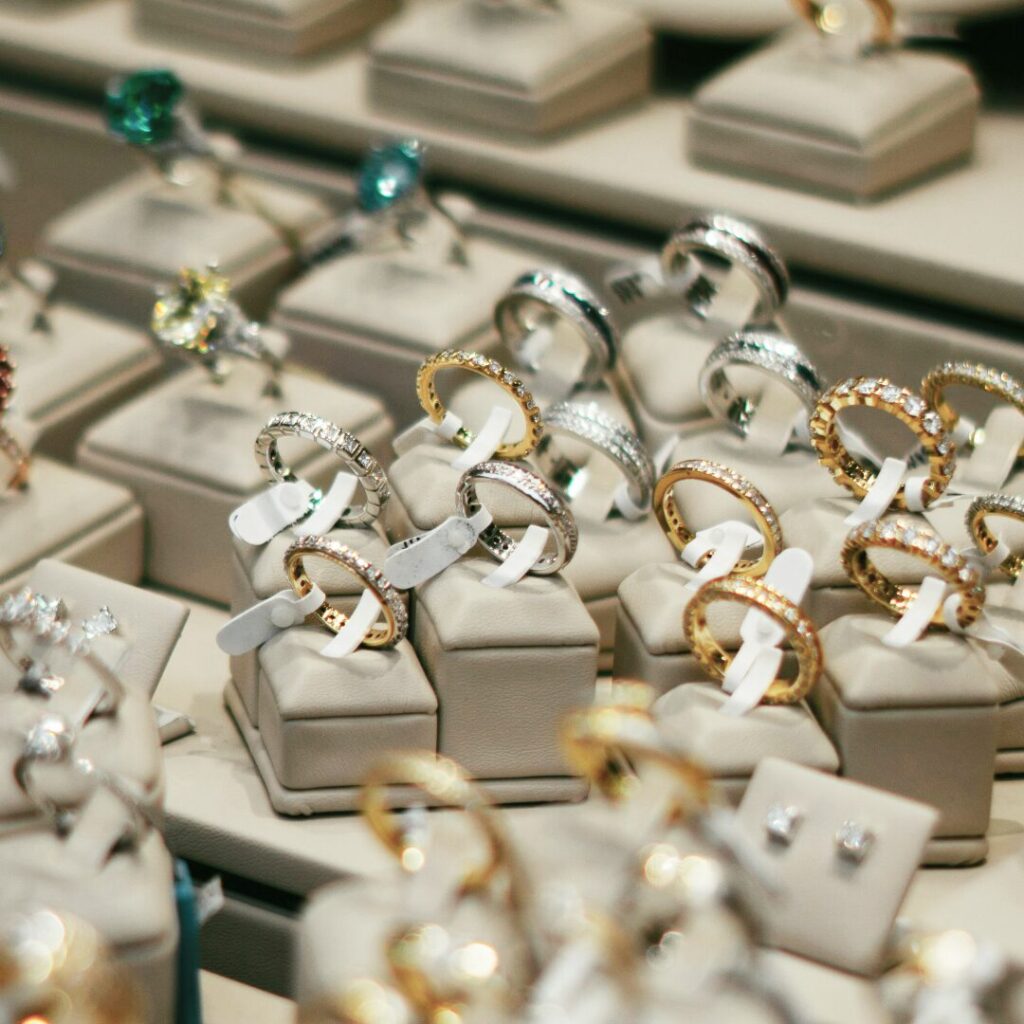 RFID in Jewellery and apparel tag example