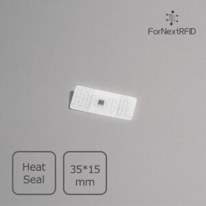 RFID Laundry Label Heat-Sealed UHF UCODE9 35×15mm