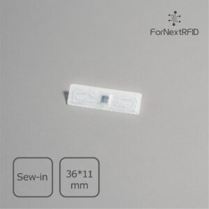 UHF Sew-in/Heat-seal Laundry Label 36×11mm (UCODE 8)