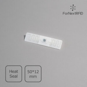RFID Laundry Label Heat-Sealed UHF UCODE9 50×12mm