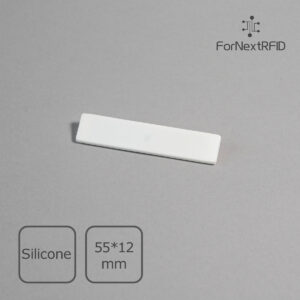 Silicone RFID Laundry Tag UHF ALIEN H4 55×12mm