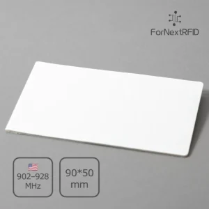 On-Metal RFID Label 90×50mm | UCODE 8 | 902–928 MHz | Roll of 200 pcs