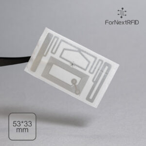 Dual-Frequency RFID Label HF + UHF | EM4423 | 53×33mm (Customizable)