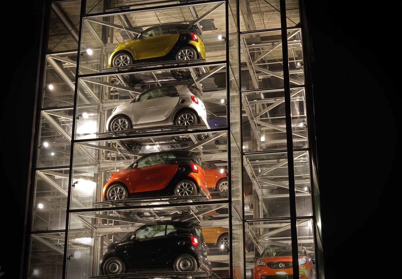 automobile, car tower, smart, exhibition, sightseeing, metal construction, tower, architecture, berlin, exhibition building, glass facade, building, car tower, exhibition, exhibition, exhibition, exhibition, exhibition, berlin, berlin