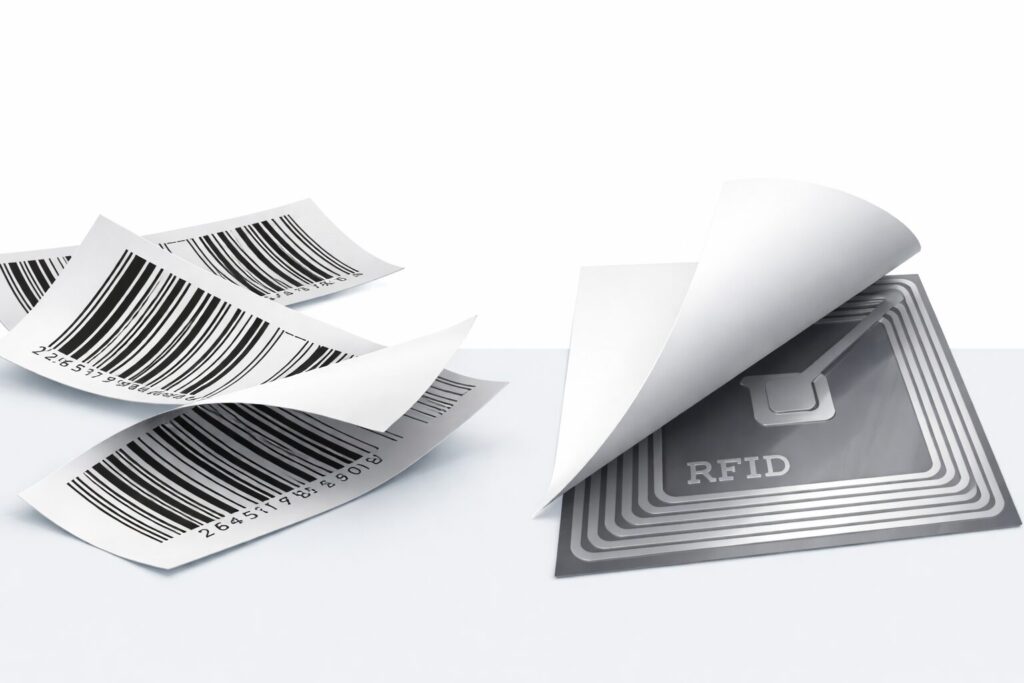 Barcode vs rfid code