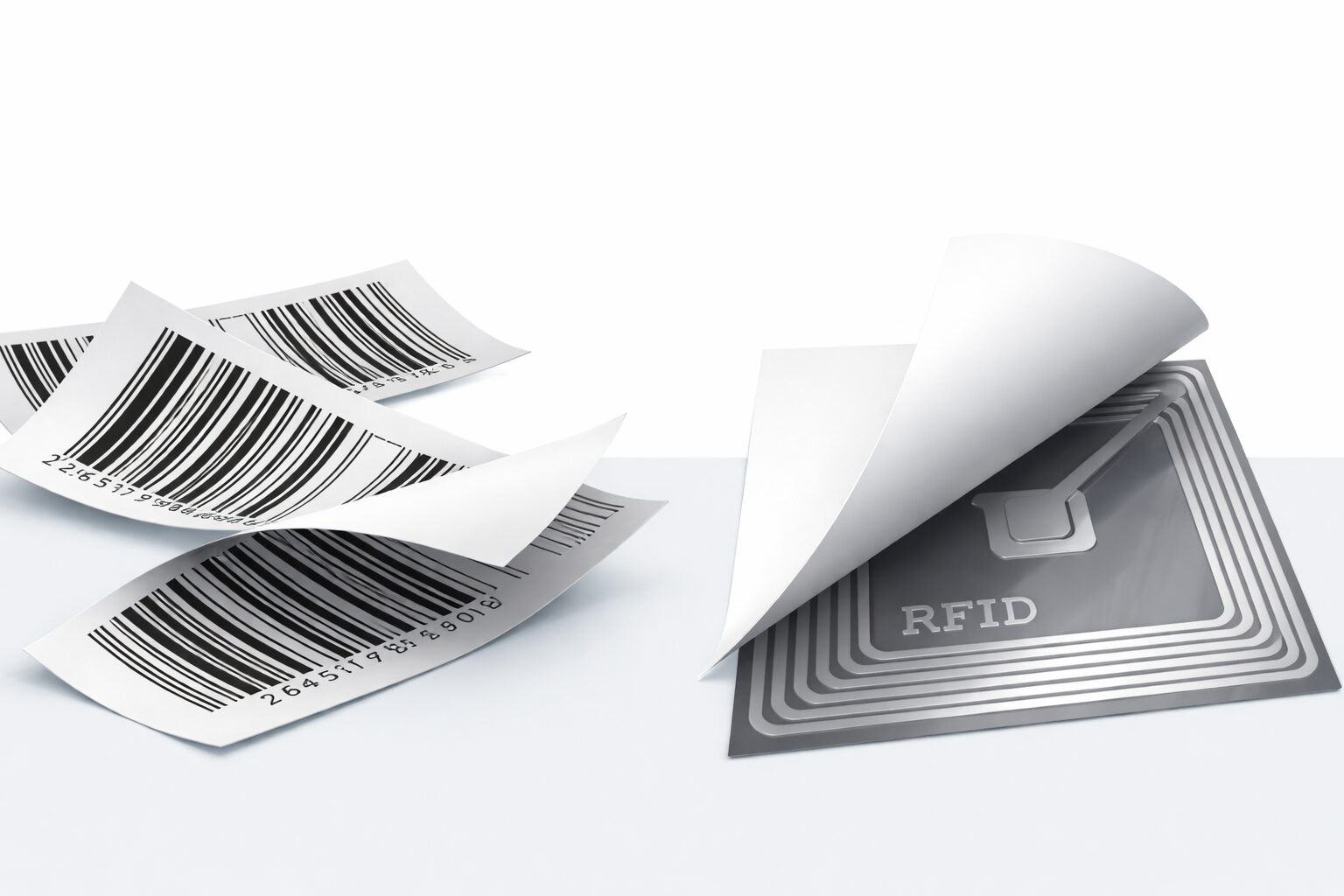 Barcode vs rfid code