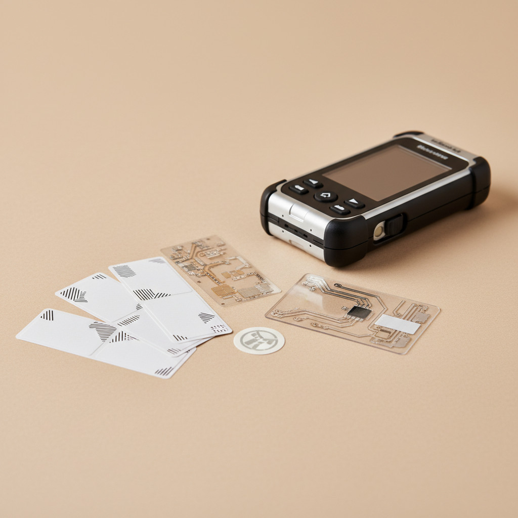 RFID labels and smart cards collection