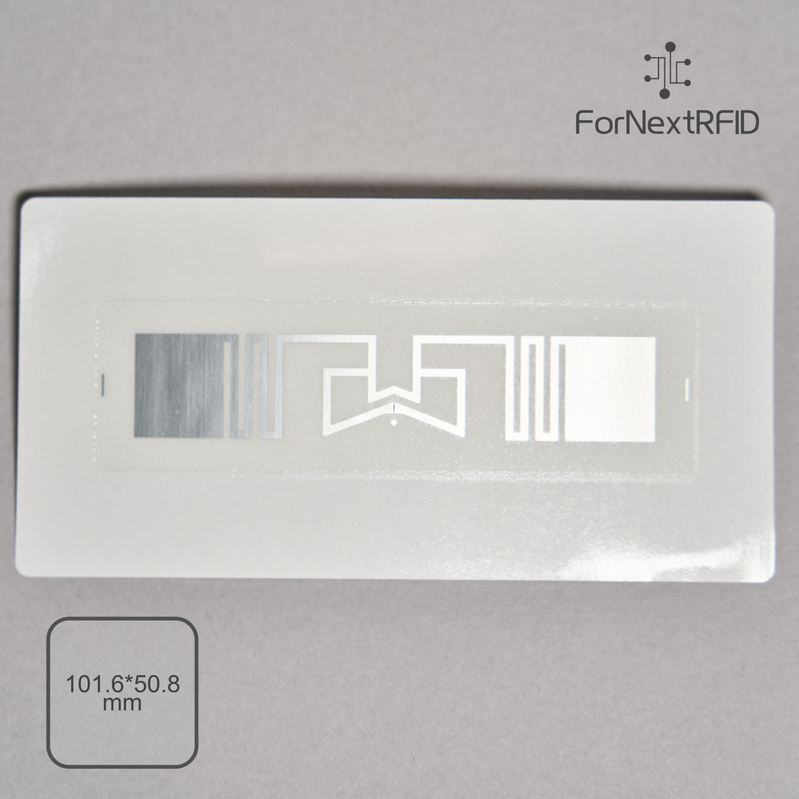 101.6×50.8mm (4" × 2") | NXP UCODE® 9 | Logistics Tracking Label ...