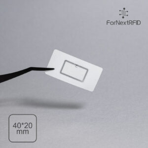 UHF RFID Glass Bottle Label for Dry Powder Management (Customisable)