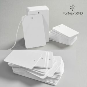 UHF RFID Hang Tag 77×45 mm | Printable Coated Paper