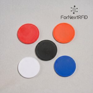 RFID Token Tag 30mm | ABS Ultrasonic RFID Coin Tag | No Hole | LF & HF