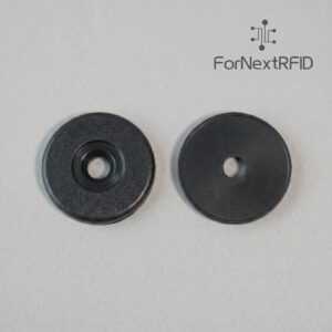 RFID Token Tag 29.5mm | ABS Ultrasonic Coin Tag with 6mm Hole | LF & HF