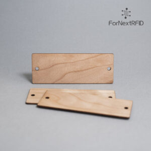 UHF RFID Pallet Tag 80×30mm | Eco-Friendly WoodenTag