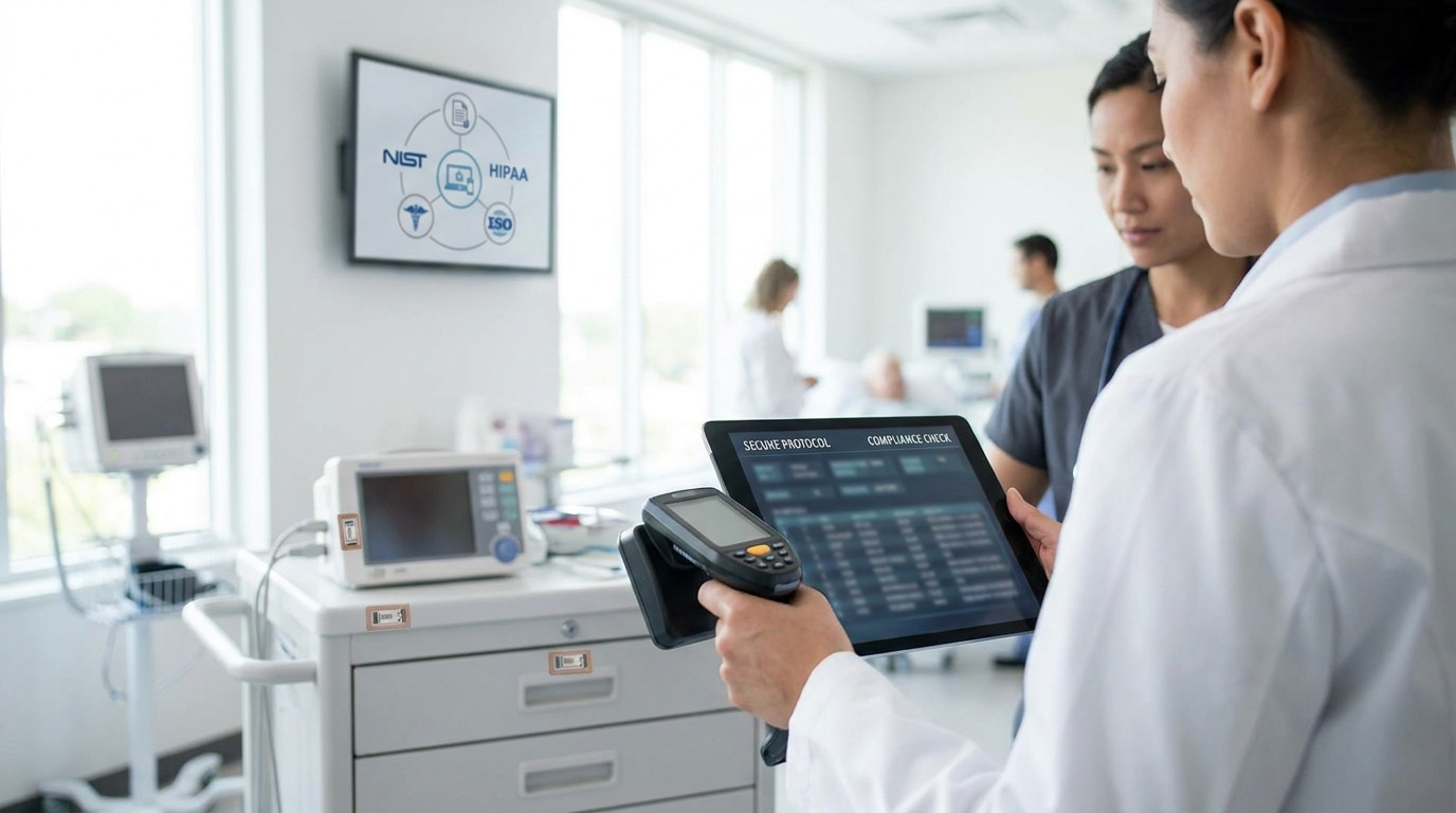 Navigating Data Security Standards for RFID in Healthcare Environments