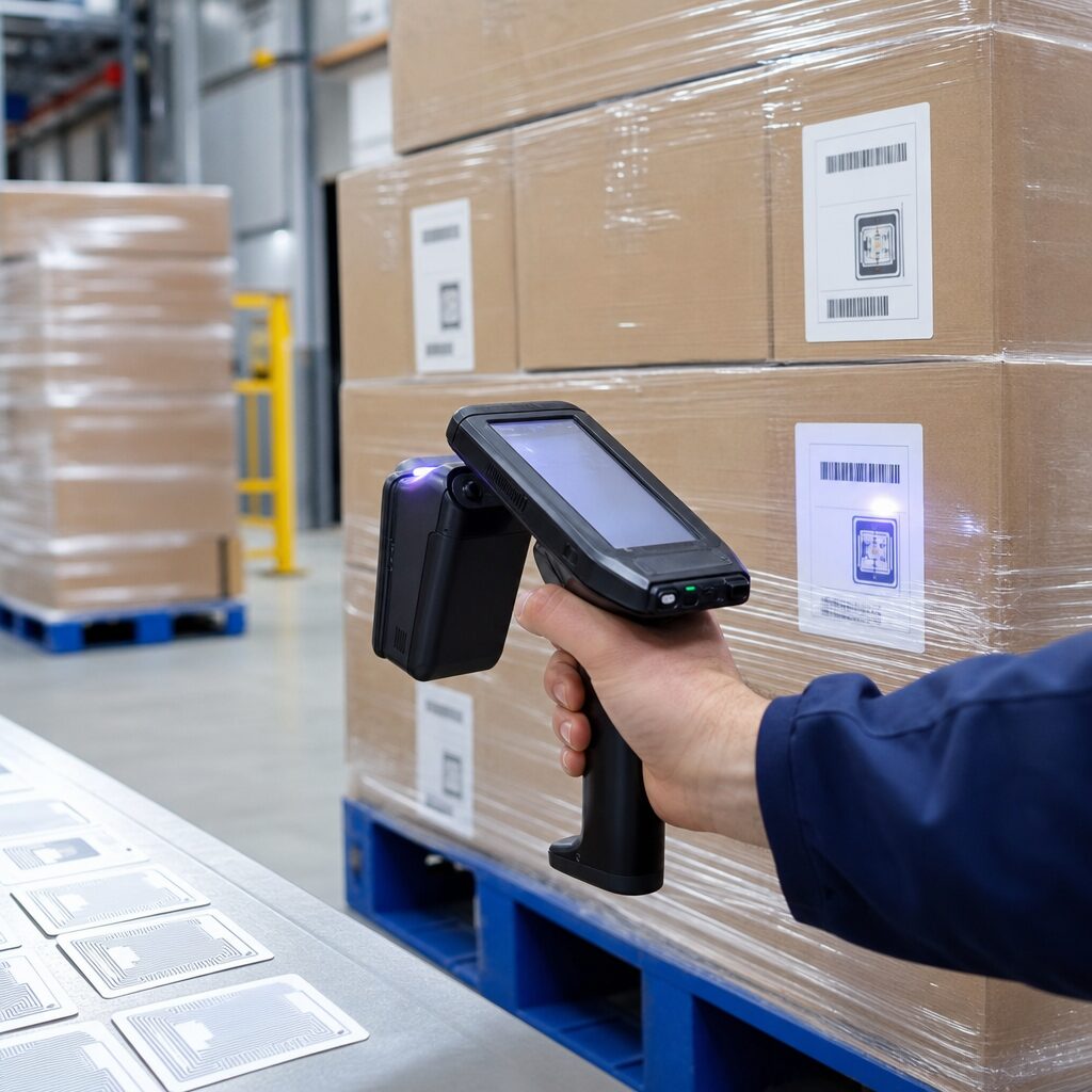 Comparison of UHF and NFC RFID technologies in cold chain logistics