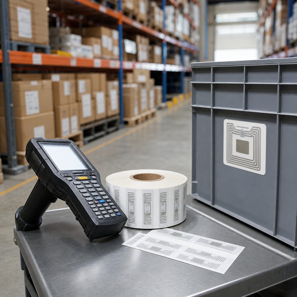 RFID system setup in a dense environment