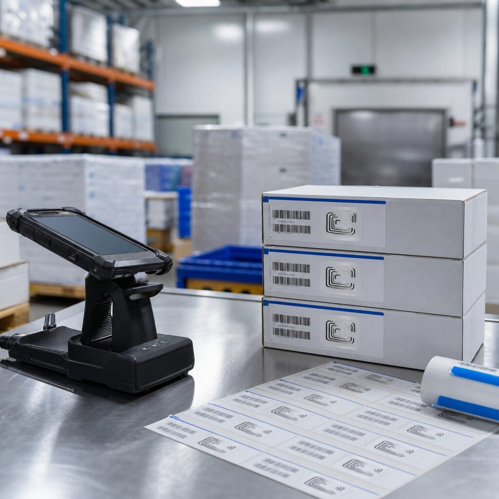 Compliance standards for RFID in cold chain logistics