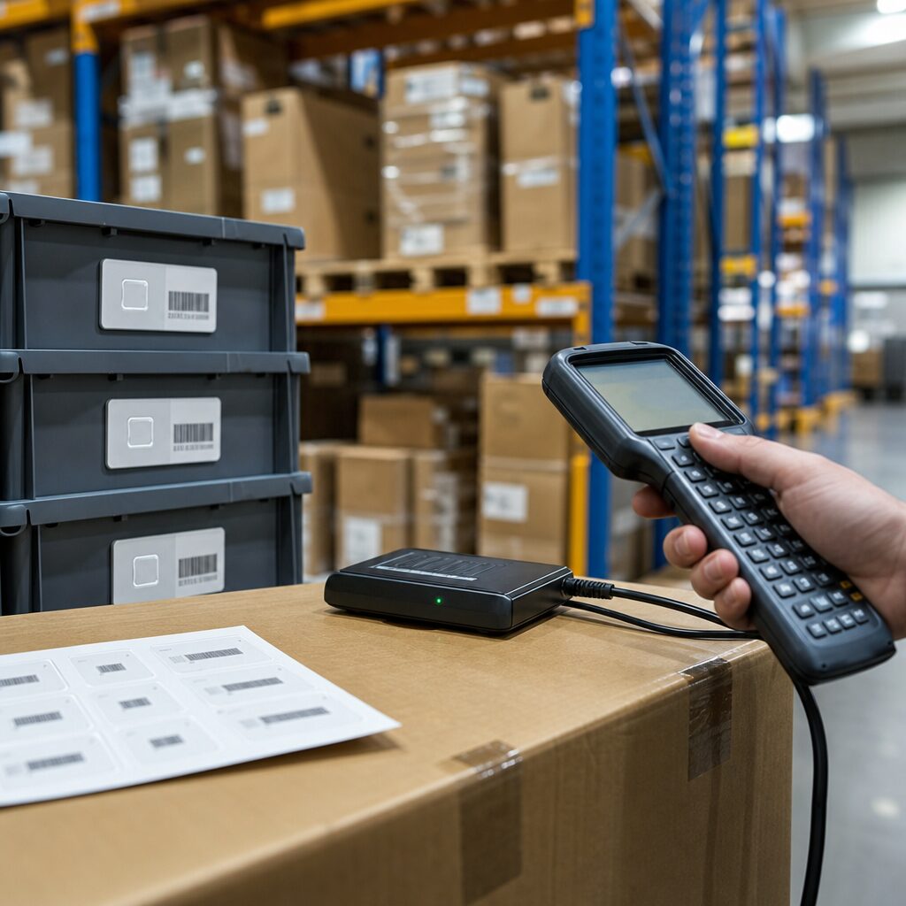 RFID technology in logistics security protocols