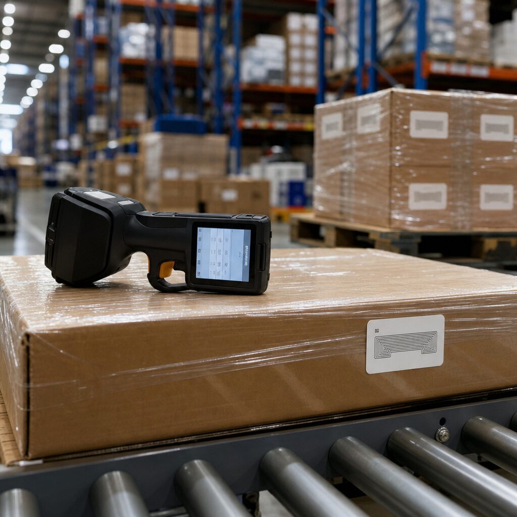 RFID technology ensuring regulatory compliance in logistics operations