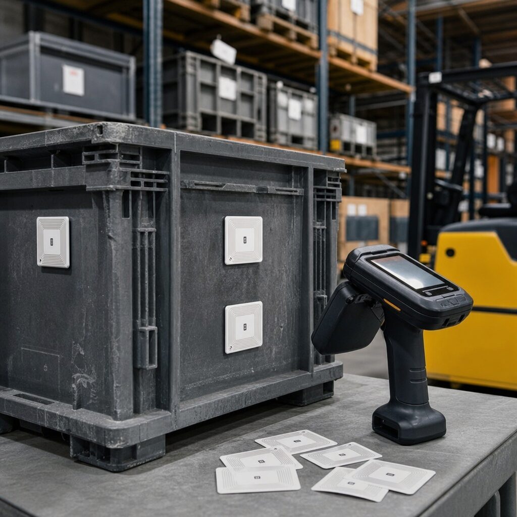 RFID tags designed for durability in harsh industrial environments