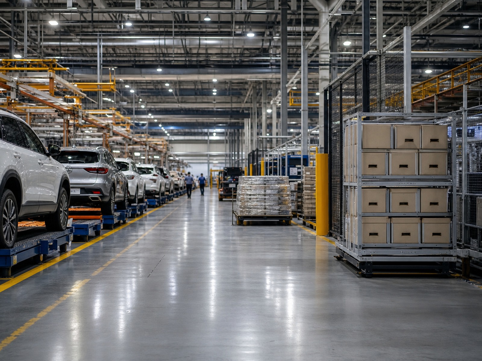 UHF RFID vehicle tracking system guide application